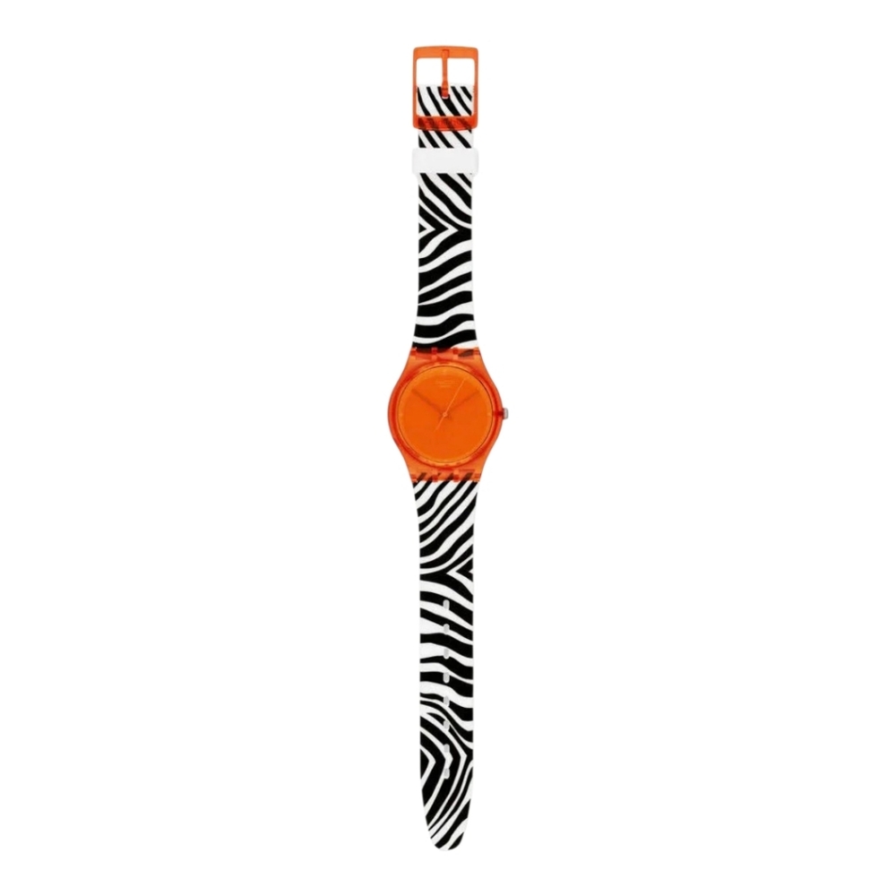 Swatch Watch-Orange Zeb